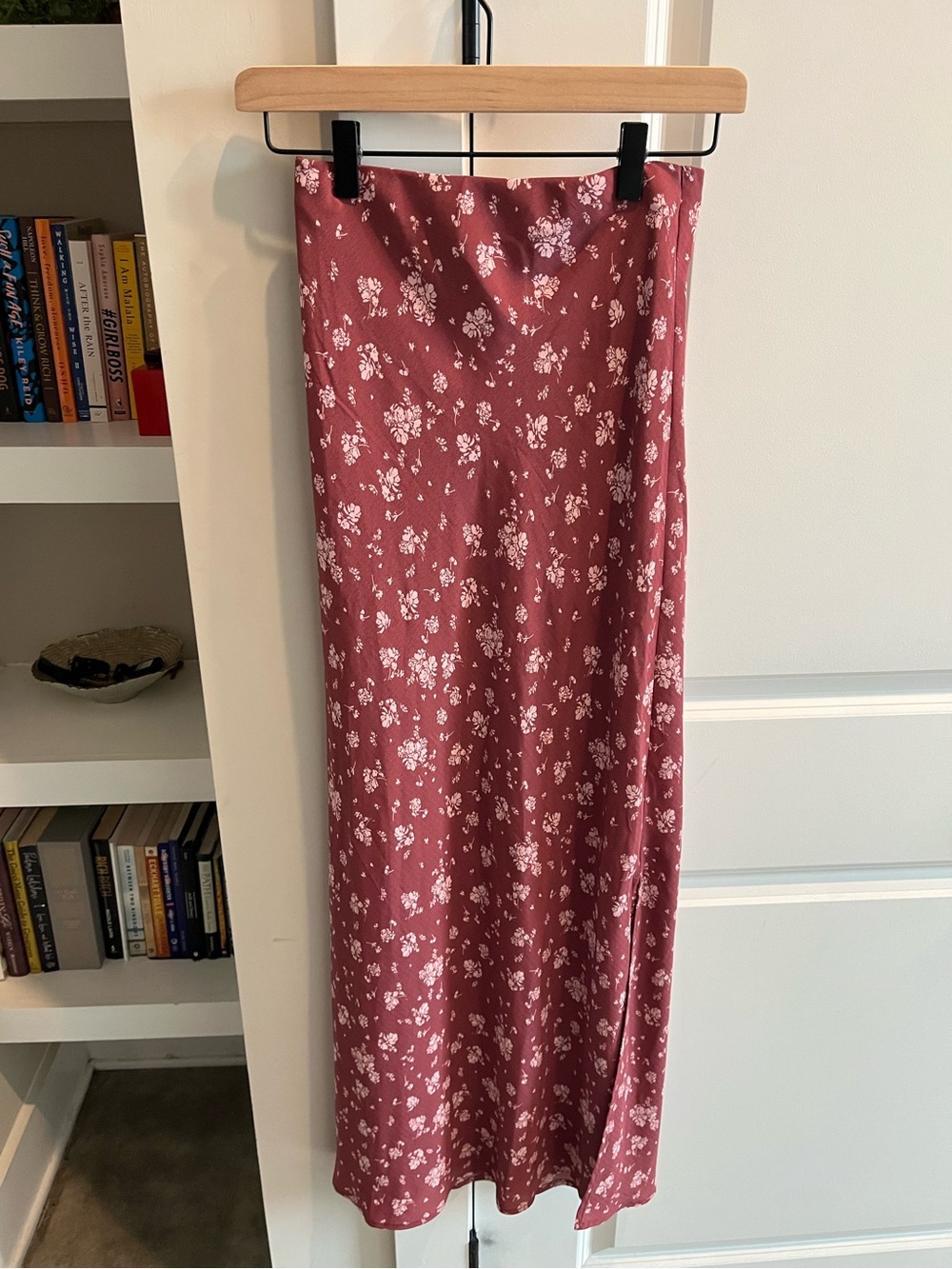 Altar'd State Floral Pink Maxi Skirt Small (NWOT)